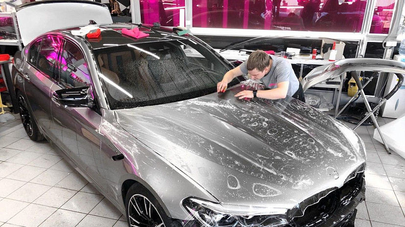 Оклейка пленками авто вМинске